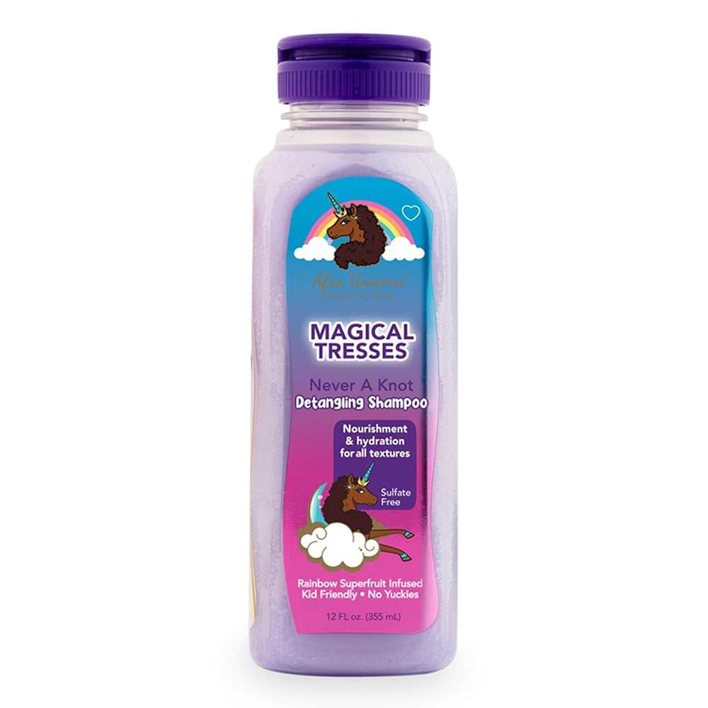 Afro Unicorn Never A Knot Detangling Hair Shampoo 12Oz (355ml)
